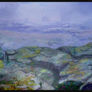 Mortalis beach concept art wallpaper