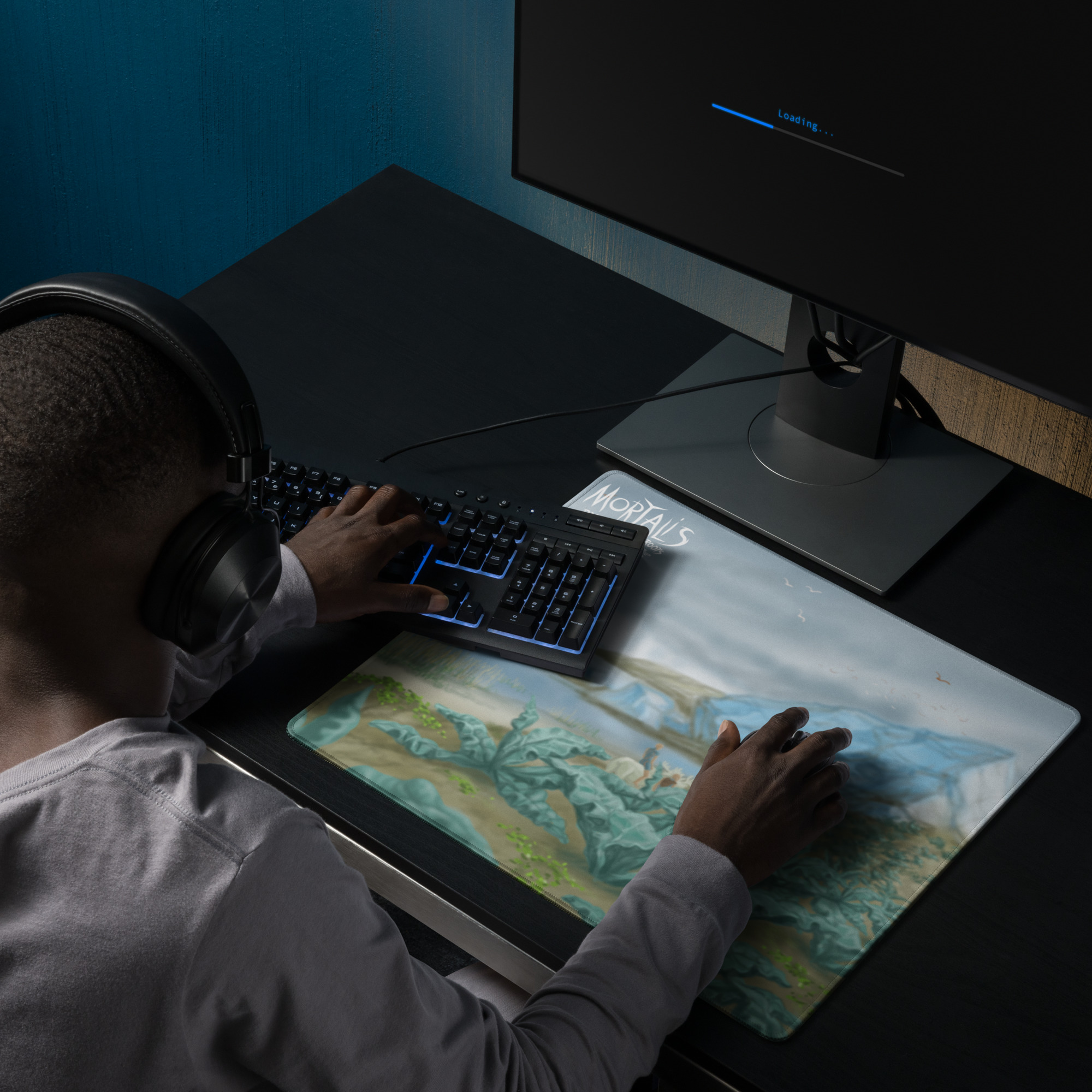 Mortalis – Frostpeak Valley Gaming Mouse Pad - Image 2